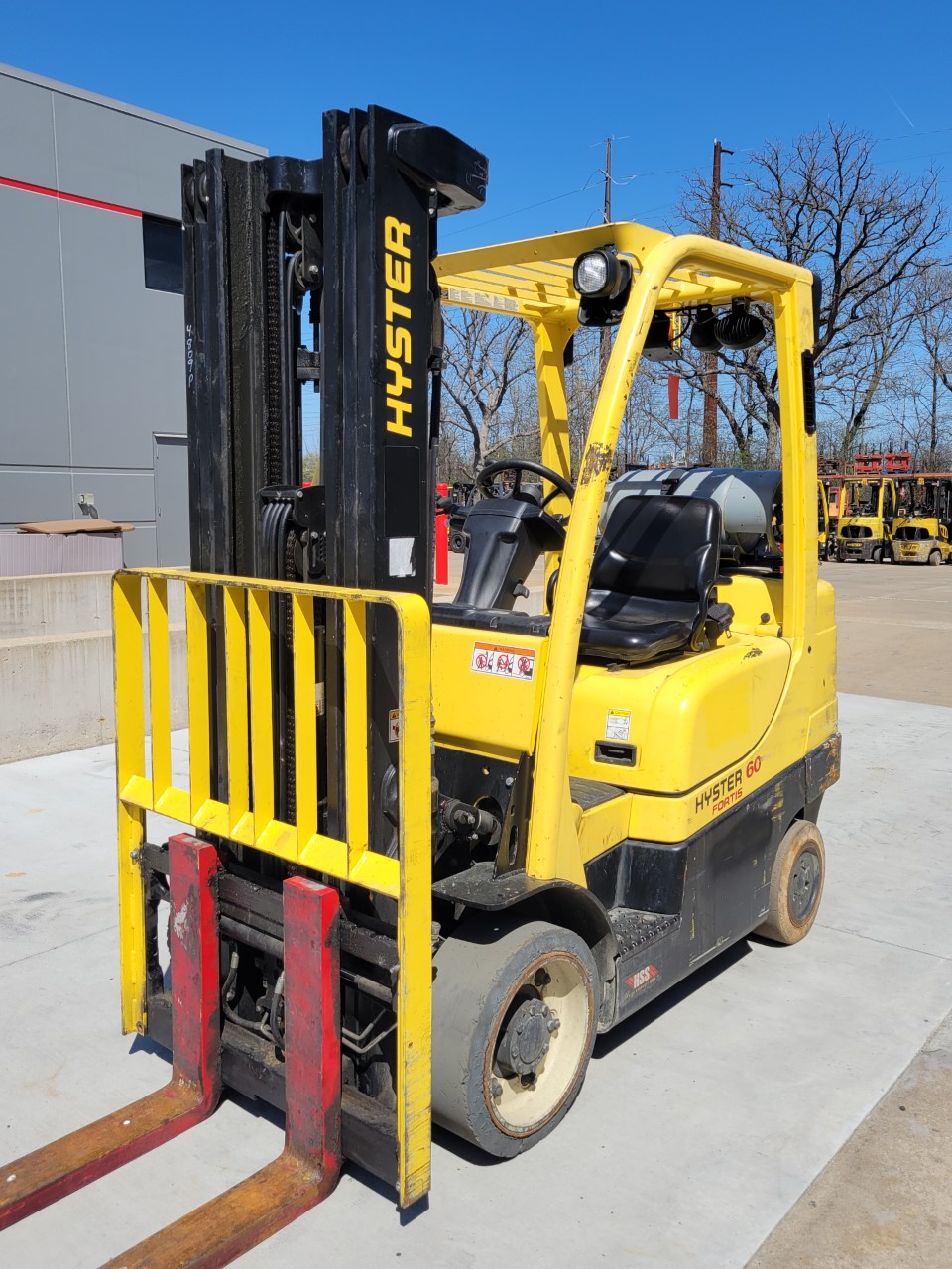 Home Inventory Used Forklifts For Sale Mast Forklifts 2016 Hyster S60ft